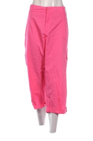 Damskie spodnie Janina, Rozmiar 3XL, Kolor Różowy, Cena 44,99 zł