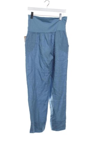 Γυναικείο παντελόνι Le Monde Du Lin, Μέγεθος M, Χρώμα Μπλέ, Τιμή 85,99 €
