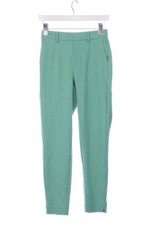 Γυναικείο παντελόνι Object, Μέγεθος XS, Χρώμα Πράσινο, Τιμή 56,99 €