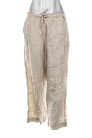Γυναικείο παντελόνι Oysho, Μέγεθος L, Χρώμα  Μπέζ, Τιμή 56,99 €