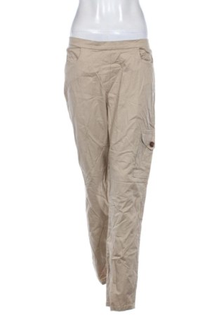 Dámské kalhoty  Unbranded, Velikost XL, Barva Béžová, Cena  219,00 Kč