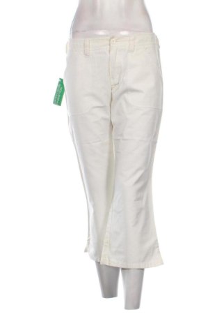 Γυναικείο παντελόνι United Colors Of Benetton, Μέγεθος XL, Χρώμα Λευκό, Τιμή 48,00 €