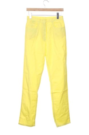 Γυναικείο παντελόνι United Colors Of Benetton, Μέγεθος XS, Χρώμα Κίτρινο, Τιμή 48,00 €