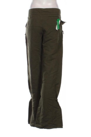 Γυναικείο παντελόνι United Colors Of Benetton, Μέγεθος L, Χρώμα Πράσινο, Τιμή 21,00 €