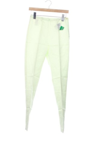 Γυναικείο παντελόνι United Colors Of Benetton, Μέγεθος XXS, Χρώμα Πράσινο, Τιμή 55,00 €