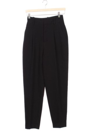 Дамски панталон Zara, Размер XXS, Цвят Черен, Цена 22,72 €