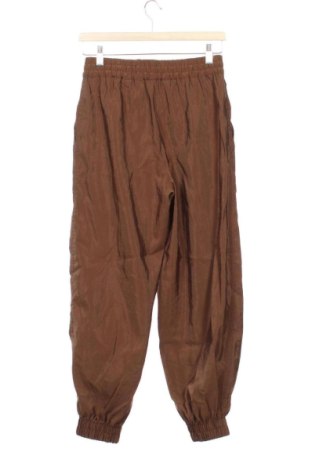 Дамски панталон Zara, Размер XS, Цвят Кафяв, Цена 14,00 €