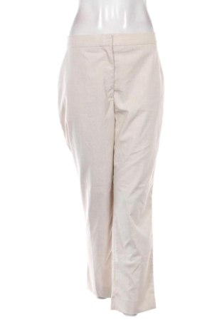 Дамски панталон Zara, Размер XL, Цвят Екрю, Цена 31,73 €