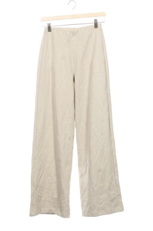 Γυναικείο παντελόνι Zara, Μέγεθος XS, Χρώμα  Μπέζ, Τιμή 16,99 €