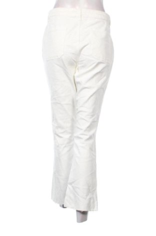 Pantaloni de femei Zara, Mărime XL, Culoare Alb, Preț 85,99 Lei