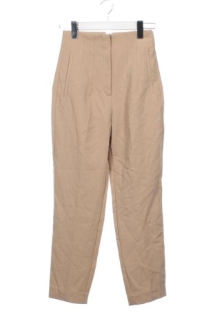 Dámske nohavice Zara, Veľkosť XS, Farba Béžová, Cena  11,95 €