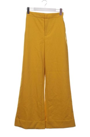 Dámske nohavice Zara, Veľkosť XS, Farba Žltá, Cena  13,79 €