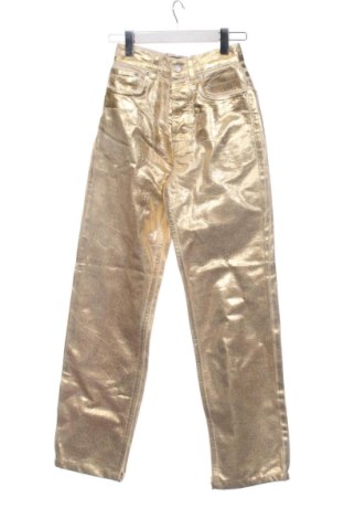 Damenhose Zara, Größe XXS, Farbe Golden, Preis € 13,81