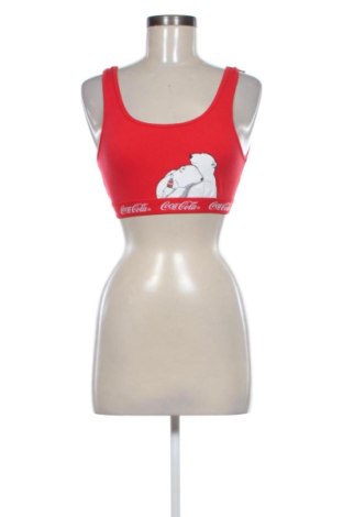 Damska koszulka na ramiączkach Coca Cola, Rozmiar XL, Kolor Czerwony, Cena 28,99 zł