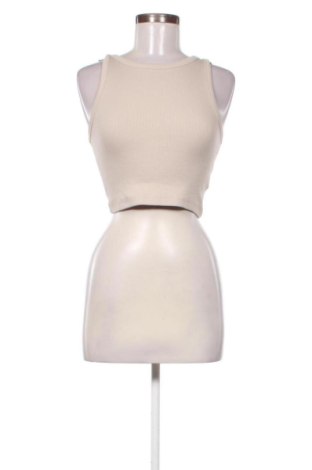 Γυναικείο αμάνικο μπλουζάκι H&M, Μέγεθος S, Χρώμα  Μπέζ, Τιμή 7,99 €