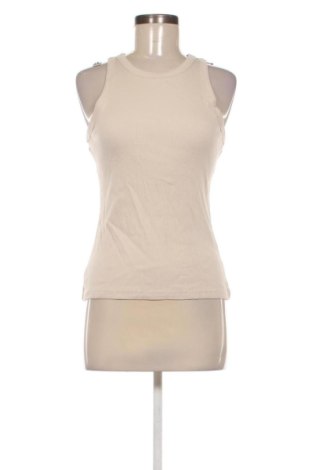Γυναικείο αμάνικο μπλουζάκι Lefties, Μέγεθος XL, Χρώμα  Μπέζ, Τιμή 7,99 €
