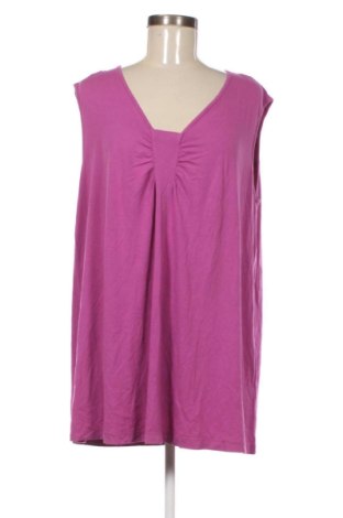 Damska koszulka na ramiączkach Samoon, Rozmiar 4XL, Kolor Fioletowy, Cena 15,99 zł