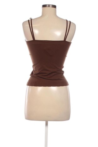 Damska koszulka na ramiączkach Smile, Rozmiar XL, Kolor Brązowy, Cena 37,51 zł