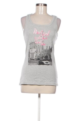 Damska koszulka na ramiączkach Takko Fashion, Rozmiar L, Kolor Szary, Cena 45,99 zł