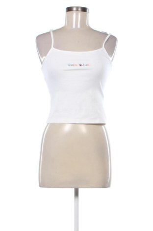 Damentop Tommy Jeans, Größe M, Farbe Weiß, Preis € 14,99, #135831499