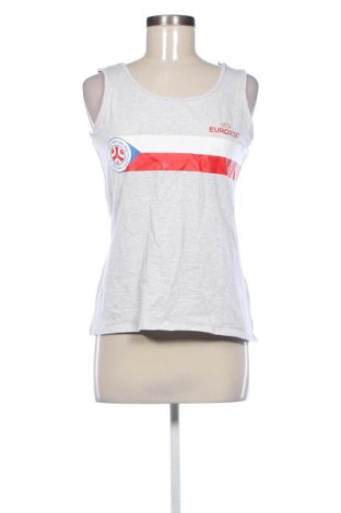 Γυναικείο αμάνικο μπλουζάκι Uefa, Μέγεθος M, Χρώμα Γκρί, Τιμή 17,99 €