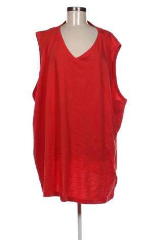 Γυναικείο αμάνικο μπλουζάκι Ulla Popken, Μέγεθος 3XL, Χρώμα Πορτοκαλί, Τιμή 6,99 €