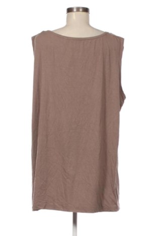Γυναικείο αμάνικο μπλουζάκι Ulla Popken, Μέγεθος XL, Χρώμα Καφέ, Τιμή 6,99 €