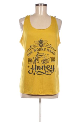 Damska koszulka na ramiączkach Unbranded, Rozmiar L, Kolor Żółty, Cena 21,99 zł