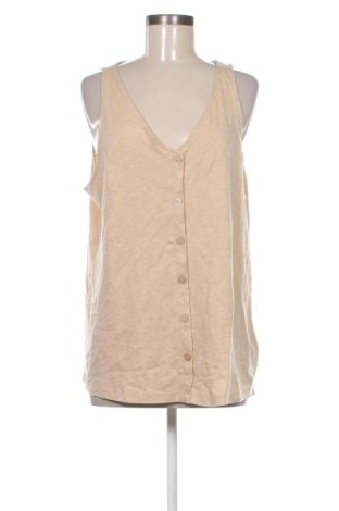 Damska koszulka na ramiączkach Women's Collection, Rozmiar L, Kolor Beżowy, Cena 75,99 zł