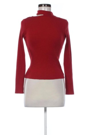 Damenpullover Bershka, Größe S, Farbe Rot, Preis 15,00 €
