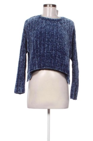 Дамски пуловер Bershka, Размер S, Цвят Син, Цена 15,00 €
