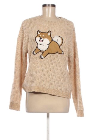 Pulover de femei Fb Sister, Mărime L, Culoare Bej, Preț 88,62 Lei