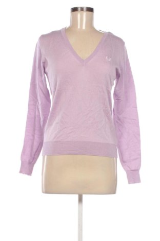 Damenpullover Fred Perry, Größe M, Farbe Lila, Preis 31,99 €