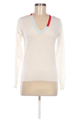 Damenpullover Fred Perry, Größe L, Farbe Weiß, Preis € 30,99