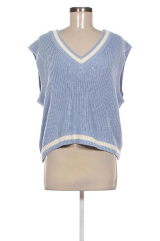 Дамски пуловер H&M Divided, Размер L, Цвят Син, Цена 9,20 €