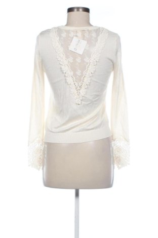 Pulover de femei H&M Divided, Mărime S, Culoare Ecru, Preț 78,20 Lei