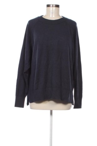 Γυναικείο πουλόβερ Ichi, Μέγεθος XL, Χρώμα Μπλέ, Τιμή 56,99 €