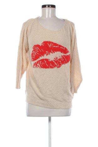 Dámský svetr Louise Orop, Velikost S, Barva Béžová, Cena  299,00 Kč