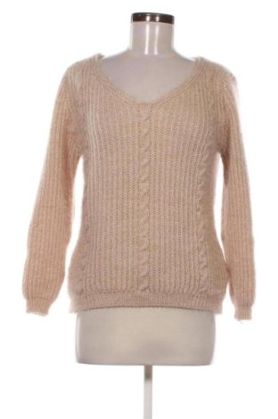 Damski sweter Nice & Rock, Rozmiar M, Kolor Beżowy, Cena 123,99 zł