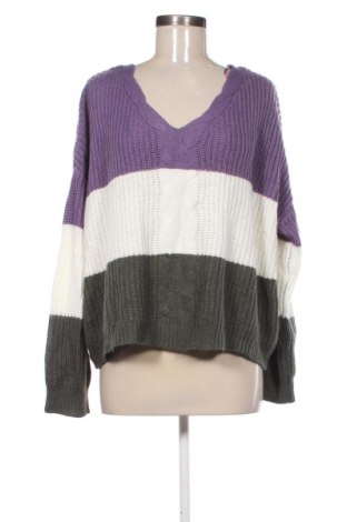 Γυναικείο πουλόβερ No comment, Μέγεθος XXL, Χρώμα Πολύχρωμο, Τιμή 10,99 €