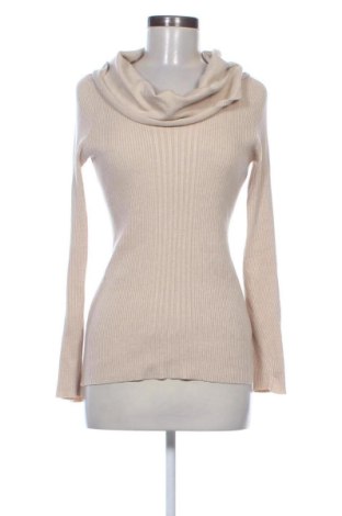 Damski sweter Pink Rose, Rozmiar L, Kolor Beżowy, Cena 79,47 zł