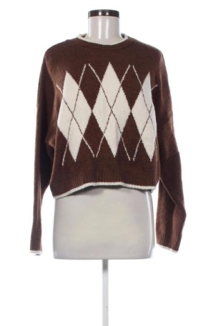 Дамски пуловер Pull&Bear, Размер L, Цвят Кафяв, Цена 14,82 €