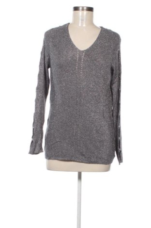 Γυναικείο πουλόβερ Rockmans, Μέγεθος S, Χρώμα Ασημί, Τιμή 25,99 €