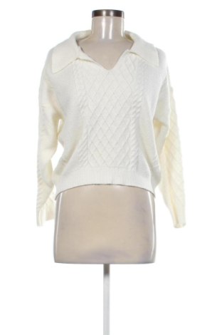 Damski sweter SHEIN, Rozmiar S, Kolor Biały, Cena 47,64 zł