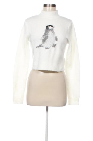 Дамски пуловер Stradivarius, Размер S, Цвят Бял, Цена 19,42 €