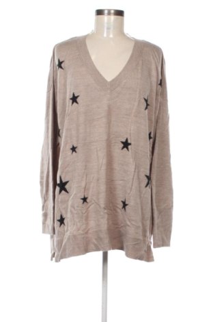 Дамски пуловер Suzanne Grae, Размер 3XL, Цвят Кафяв, Цена 9,71 €