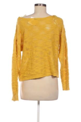 Γυναικείο πουλόβερ Terranova, Μέγεθος L, Χρώμα Κίτρινο, Τιμή 15,00 €