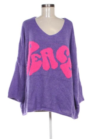 Damski sweter Unbranded, Rozmiar XL, Kolor Fioletowy, Cena 80,38 zł