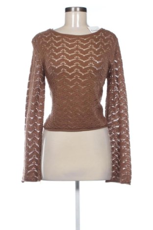 Damski sweter Unbranded, Rozmiar M, Kolor Brązowy, Cena 79,00 zł