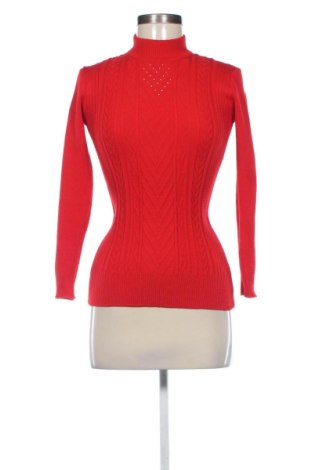 Damski sweter Unbranded, Rozmiar S, Kolor Czerwony, Cena 80,38 zł